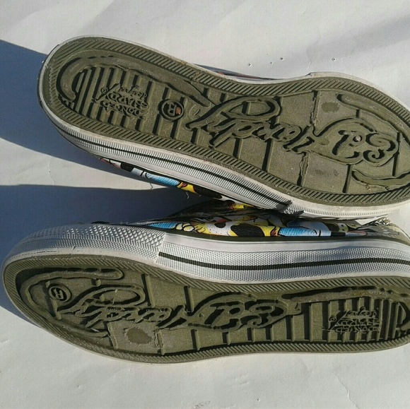 **SOLD**  Ed Hardy "TRUE TIL OR" Sneakers - Picture 4 of 5